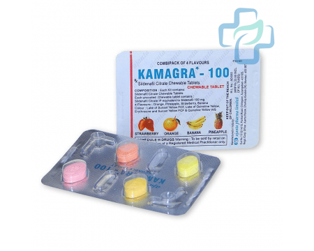 Miękkie tabletki Kamagra (Sildenafil)