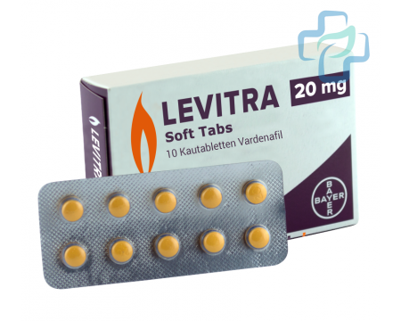Miękkie tabletki Levitra (Vardenafil)